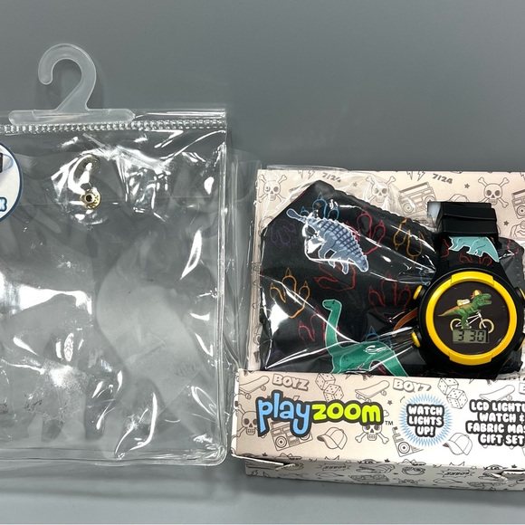 Kids Playzoom L D Light Up Watch & Re-Useable Mask - Picture 2 of 8